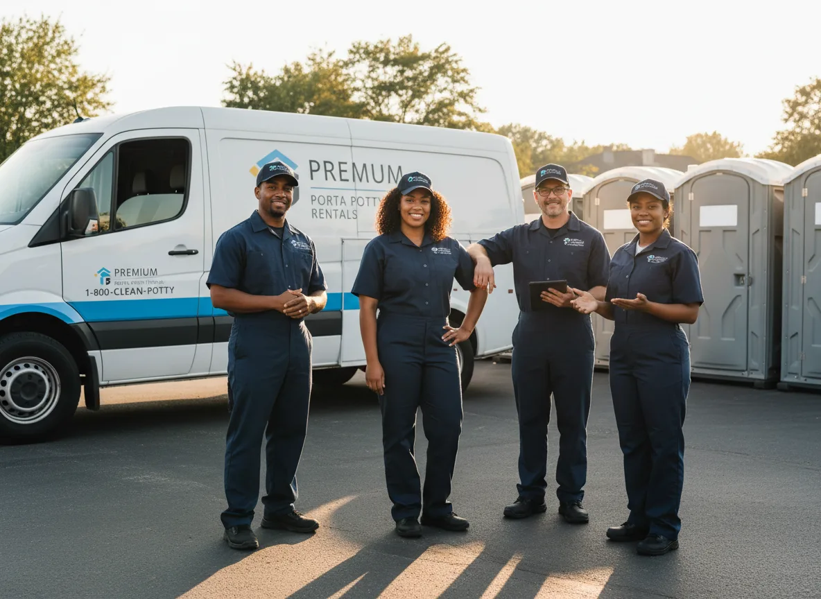 VIP Portable Toilets company in Hatley, WI